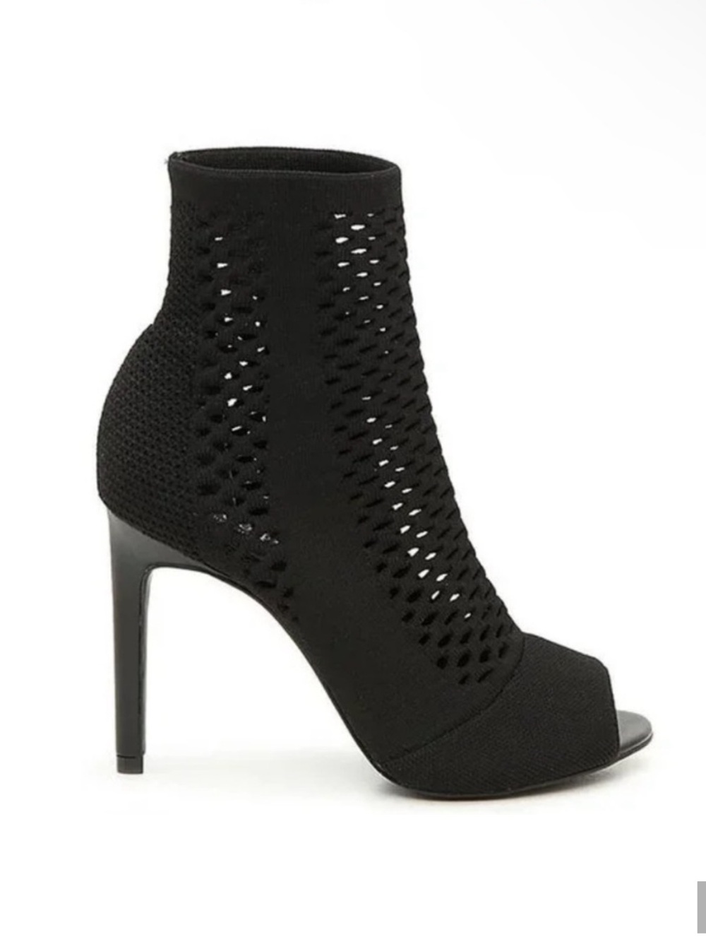 NWOT Charles by Charles David Irwin Rebellious Knit Peep Toe Bootie